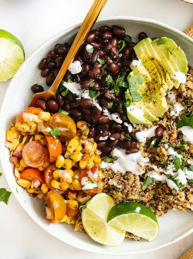 Simple Mexican Quinoa Bowls