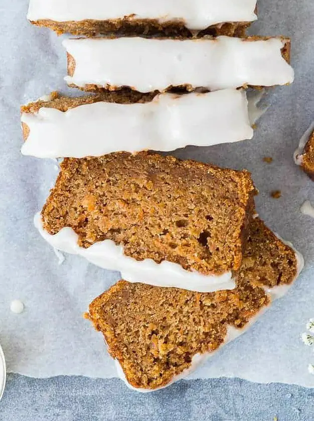 Vegan Carrot Cake Loaf