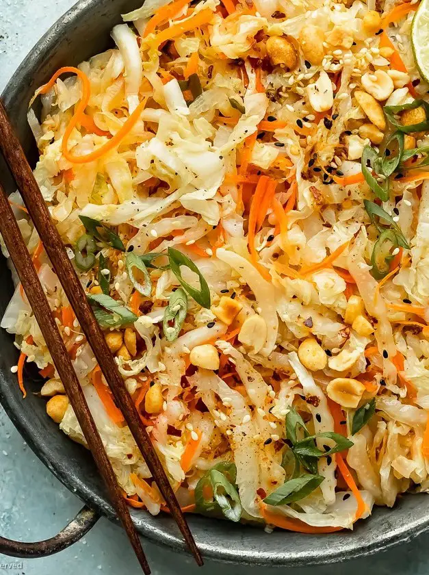 Stir Fried Cabbage