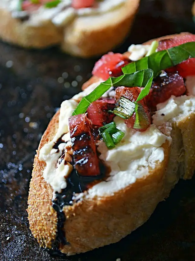 Watermelon Bruschetta