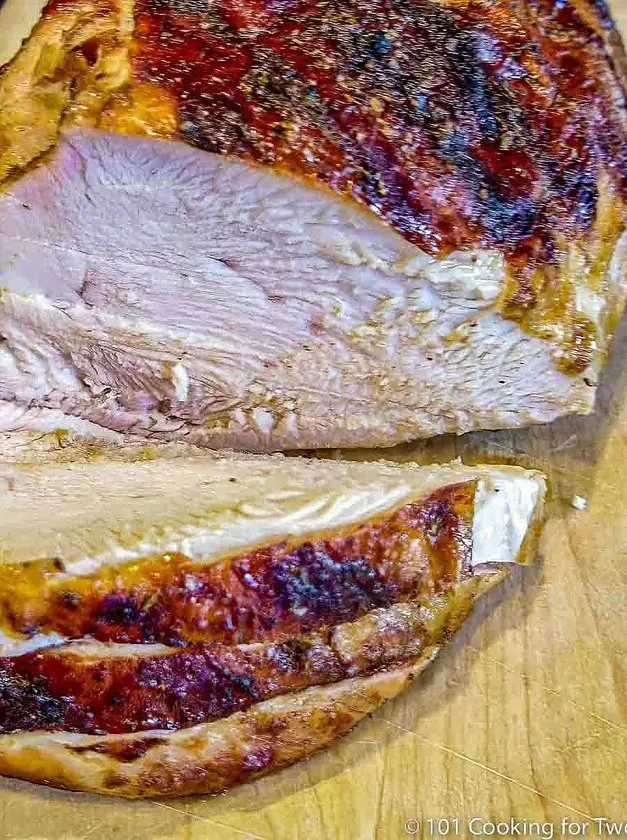 Grilled Turkey Breast with Brown Sugar Rub