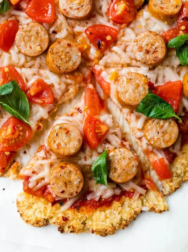 Chicken Sausage Pizza