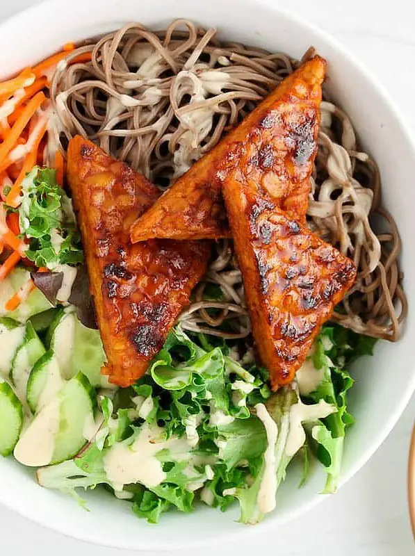 Pan-Fried Marinated Tempeh