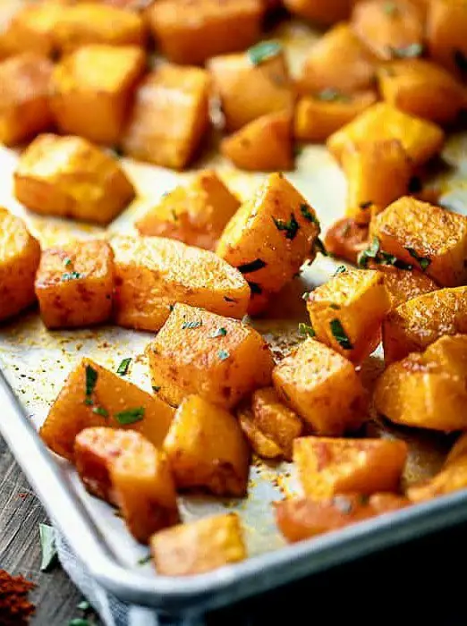 Roasted Butternut Squash with Smoked Paprika