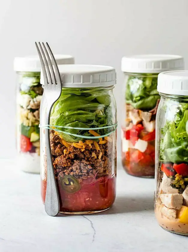 Mason Jar Salads