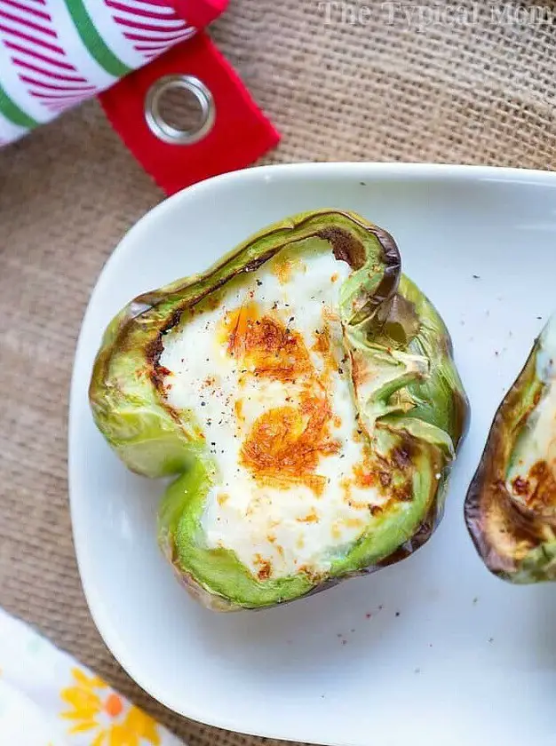 Air Fryer Breakfast Stuffed Peppers