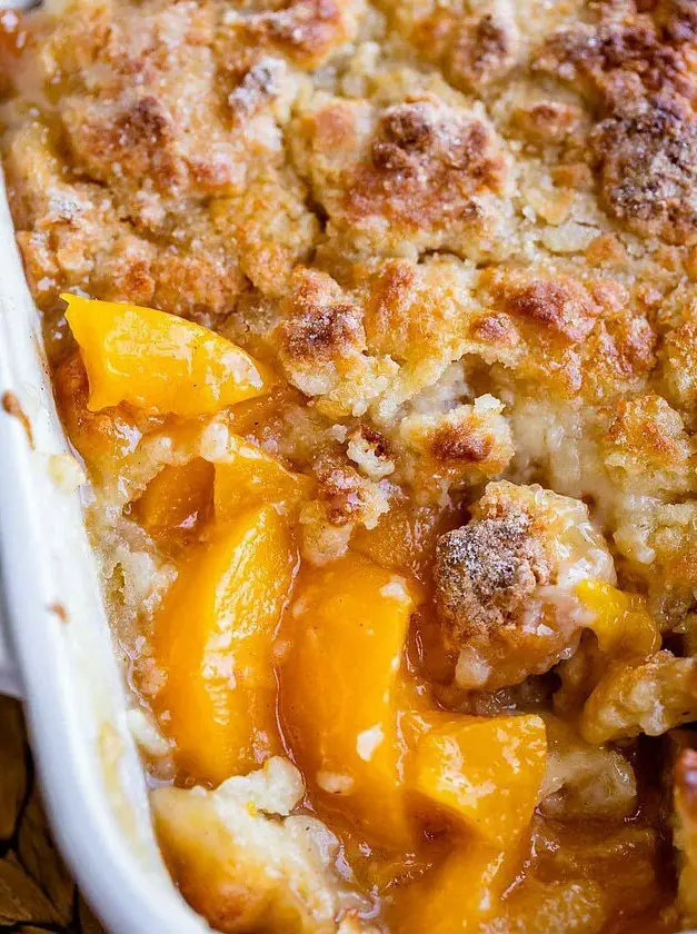 Homemade Peach Cobbler