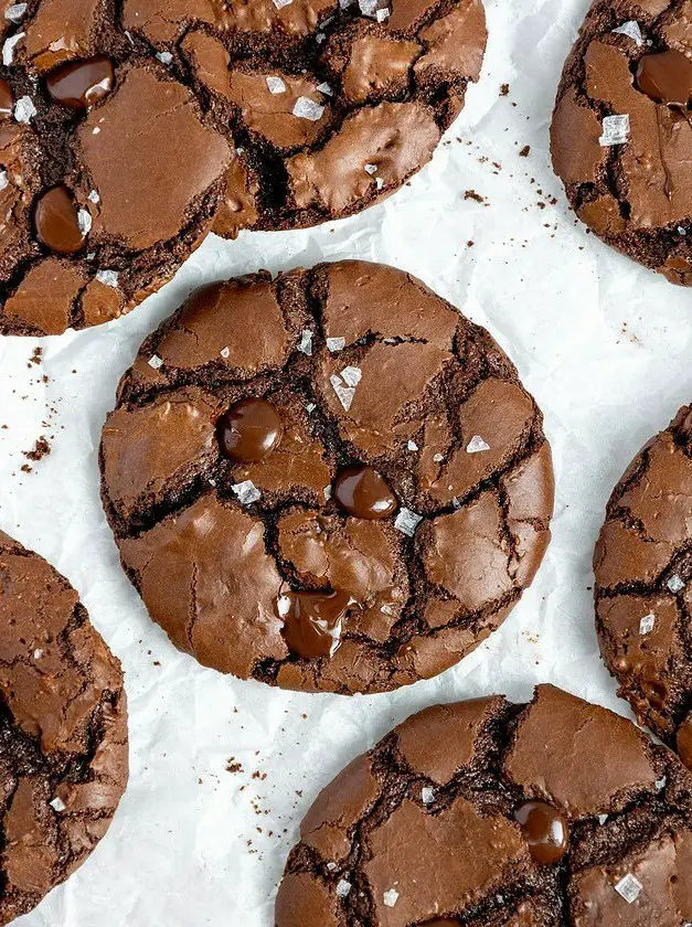 Brownie Crinkle Cookies