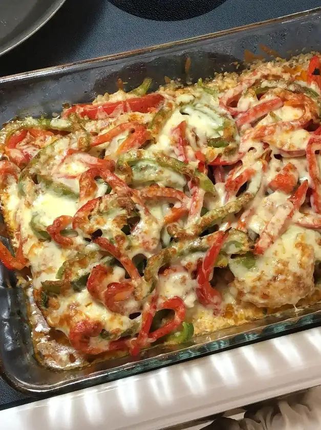 Fajita Chicken Breasts Casserole