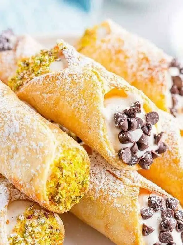 Air Fryer Cannoli