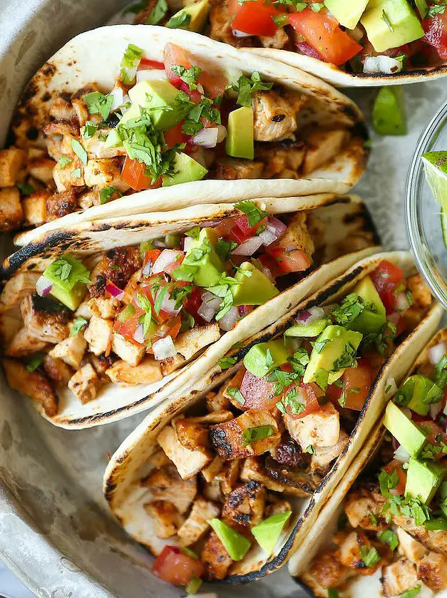 Easy Chicken Tacos