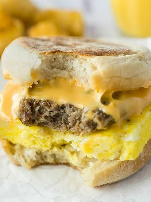 Make Ahead Breakfast Sandwiches