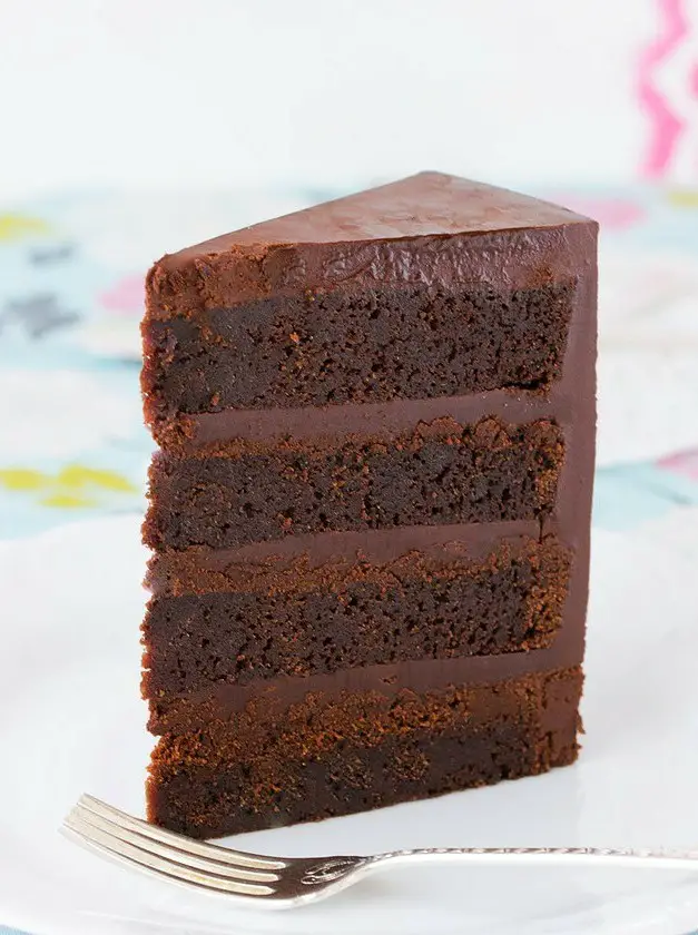 Gluten Free Dark Chocolate Mud Cake