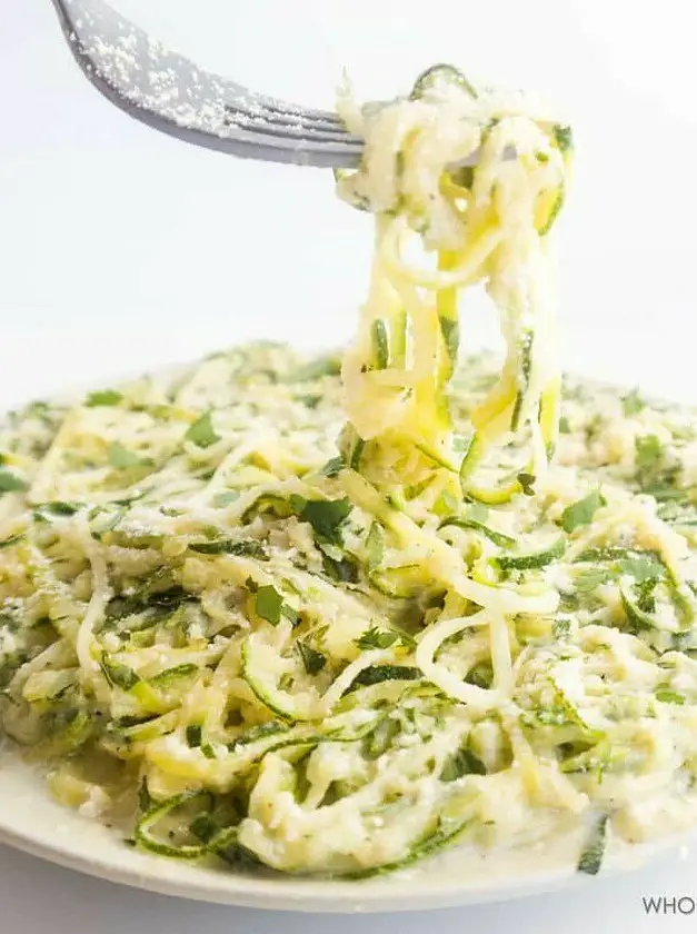 Zucchini Alfredo