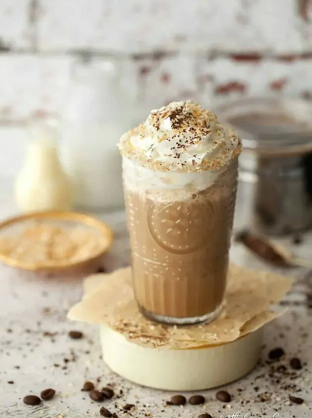 Sweet Iced Coffee with Coconut Milk