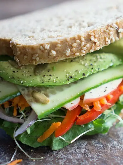 Ultimate Veggie Sandwich