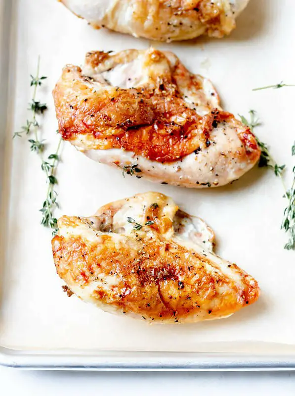 Roasted Split Chicken Breast