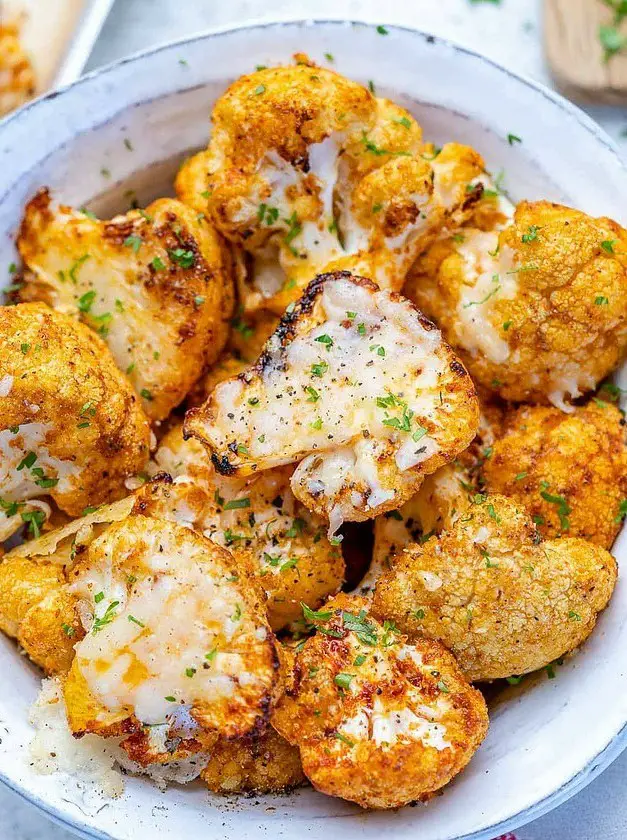 Parmesan Oven-Roasted Cauliflower