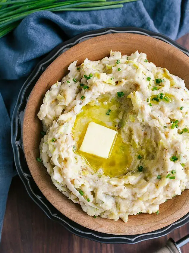 Creamy Leek and Cabbage Colcannon