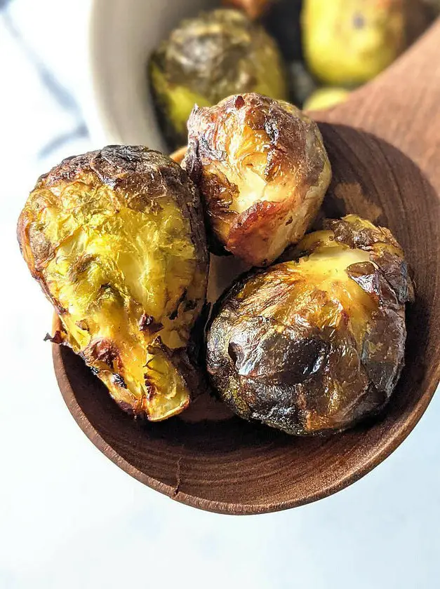 Balsamic Air Fryer Frozen Brussels Sprouts