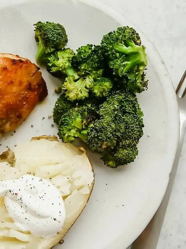 Roasted Chicken Thigh Sheet Pan Dinner