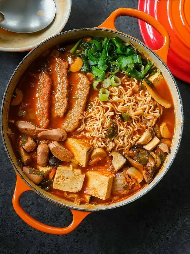 Vegan Budae Jjigae