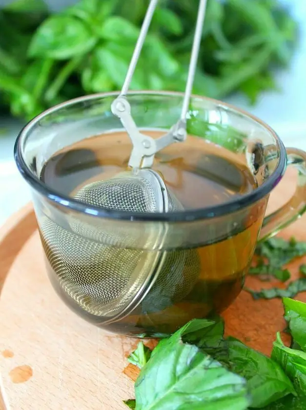 Fresh Basil Tea