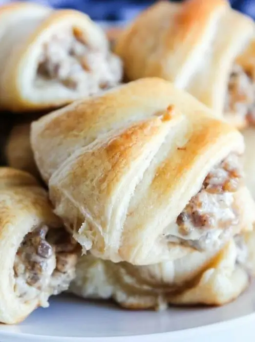 Sausage Cream Cheese Crescent Rolls