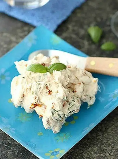 Sun-Dried Tomato & Basil Cream Cheese Spread