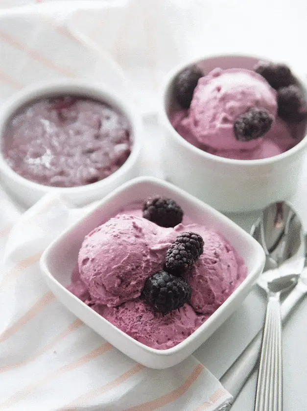 Blackberry Ice Cream