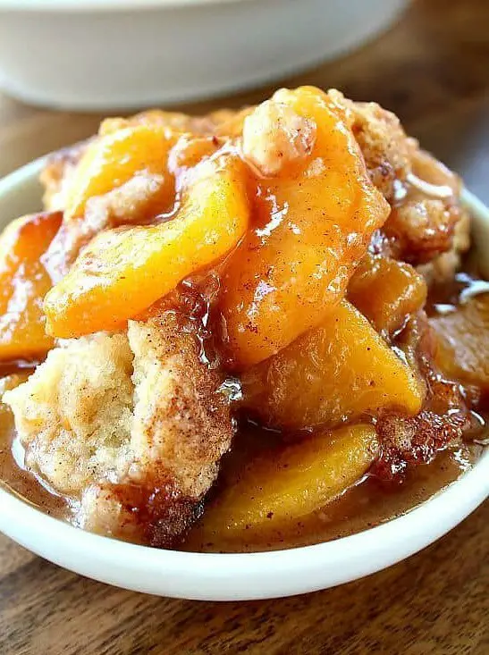 Fresh Peach Cobbler