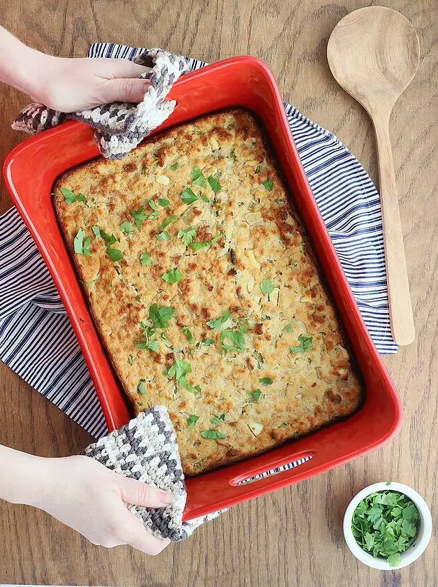 Southern Cornbread Dressing with Chicken