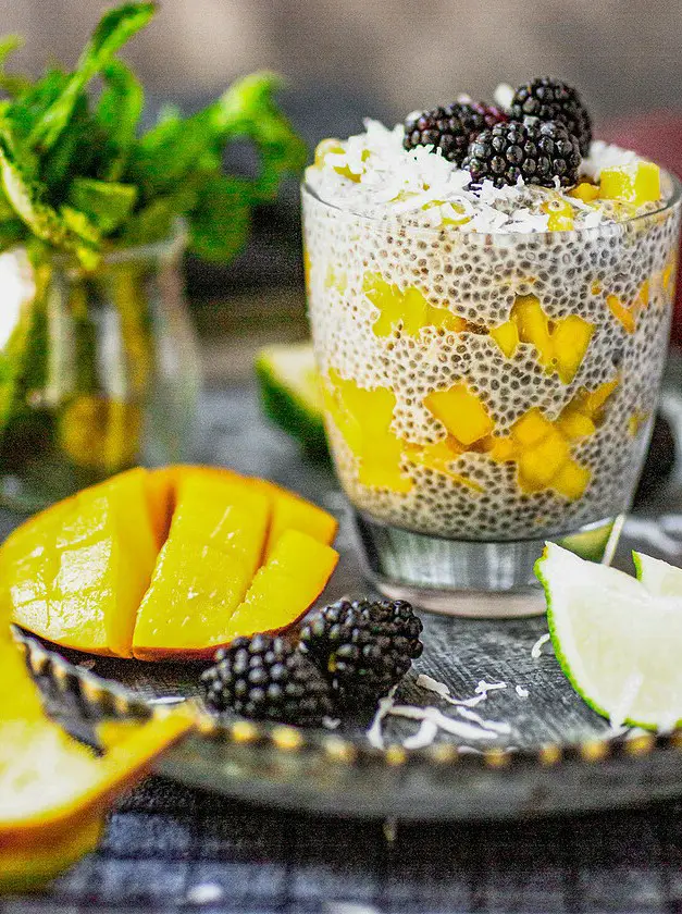 Mango Chia Seed Pudding