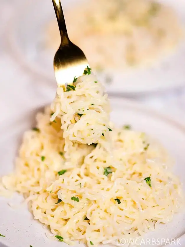 Garlic Butter Shirataki Noodles