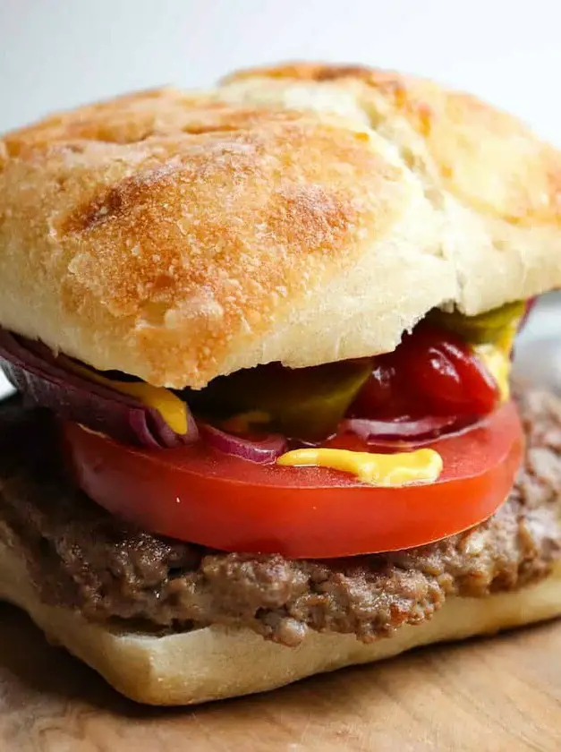 Ground Venison Burgers