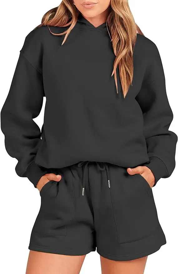 SWEATSHIRT + SHORTS SET