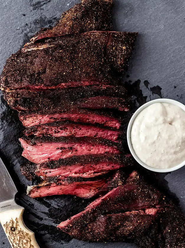 Coffee-Rubbed Elk Tri-Tip