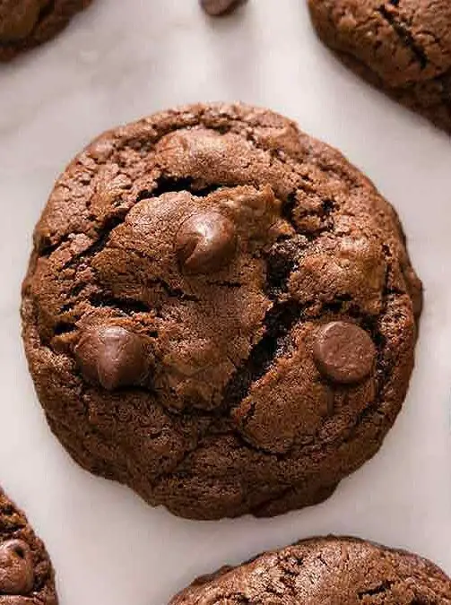 Double Chocolate Chip Cookies