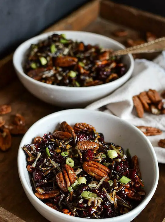 Pecan Cranberry Wild Rice