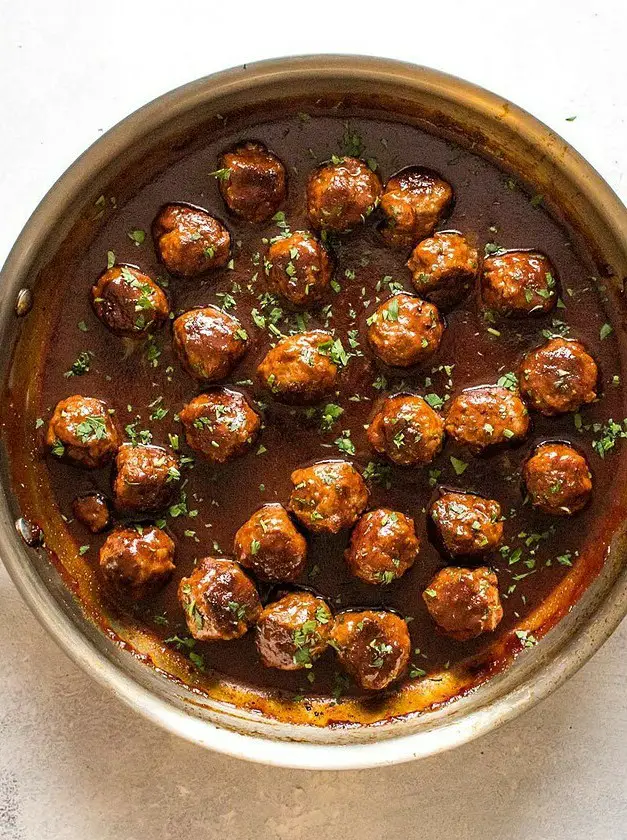 Sweet and Spicy Meatballs