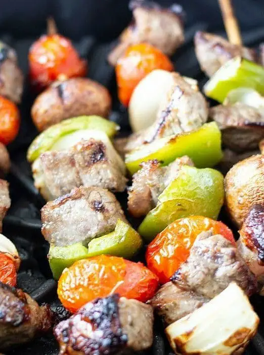 Ninja Foodi Grill Steak Kabobs