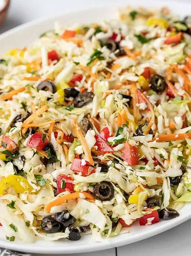 Mediterranean Coleslaw