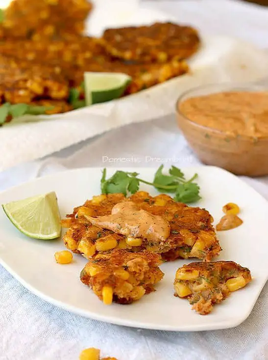 Mexican Street Corn Fritters