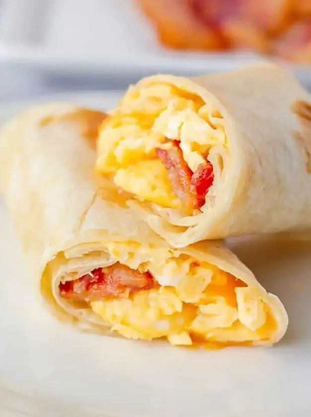 Bacon Egg and Cheese Burrito