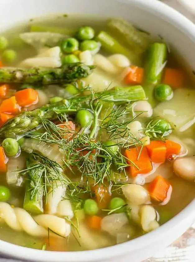 Spring Vegetable Minestrone