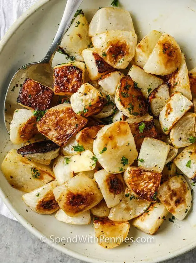 Simple Roasted Turnips