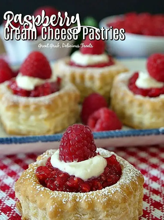 Raspberry Cream Cheese Pastries