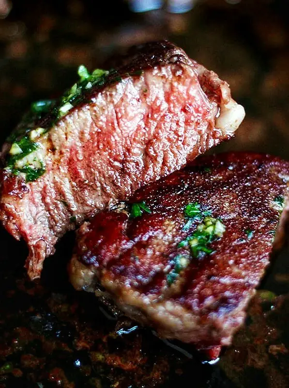 Garlic Herb Butter Sous Vide Steaks