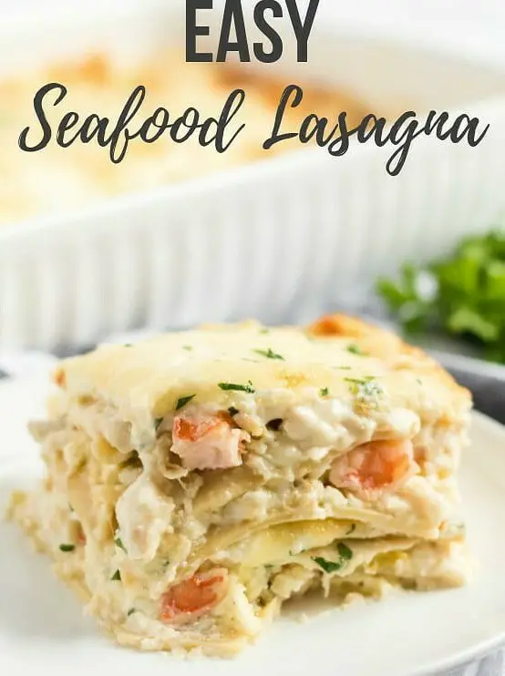 Easy Seafood Lasagna