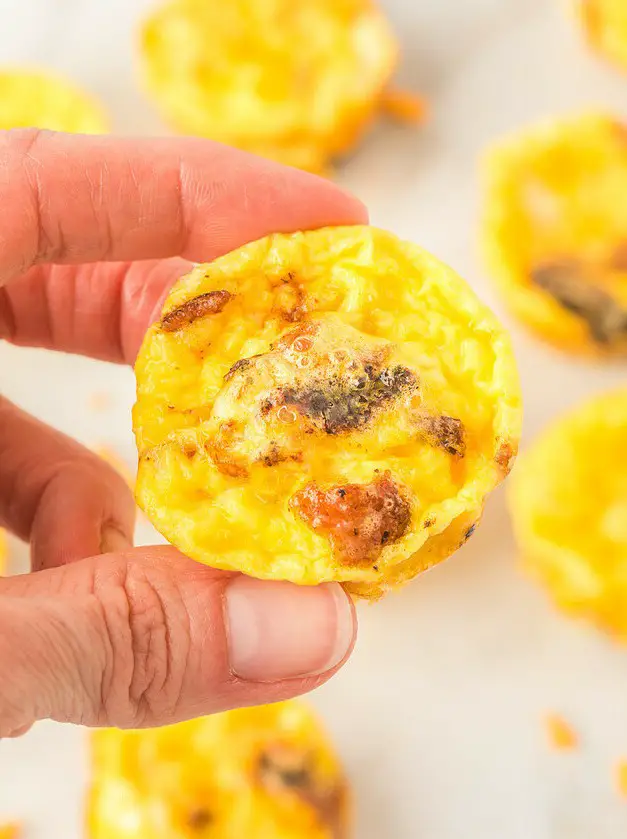 Cheesy Bacon Mini Egg Muffins